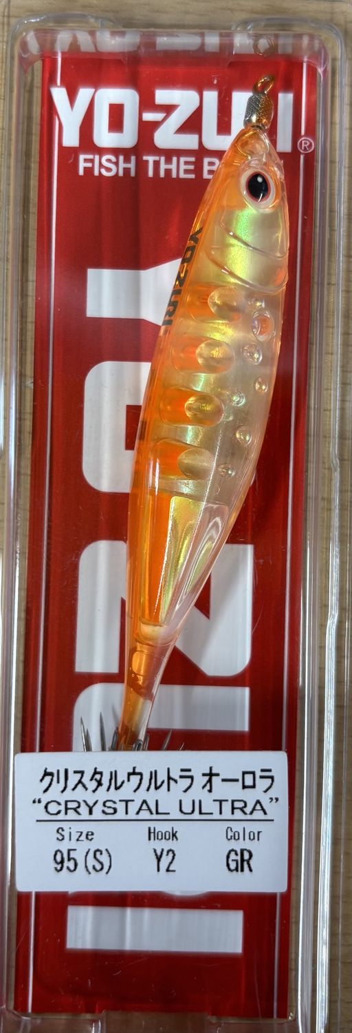 Yo-Zuri Crystal Ultra 95mm, Colour: GR (Orange)
