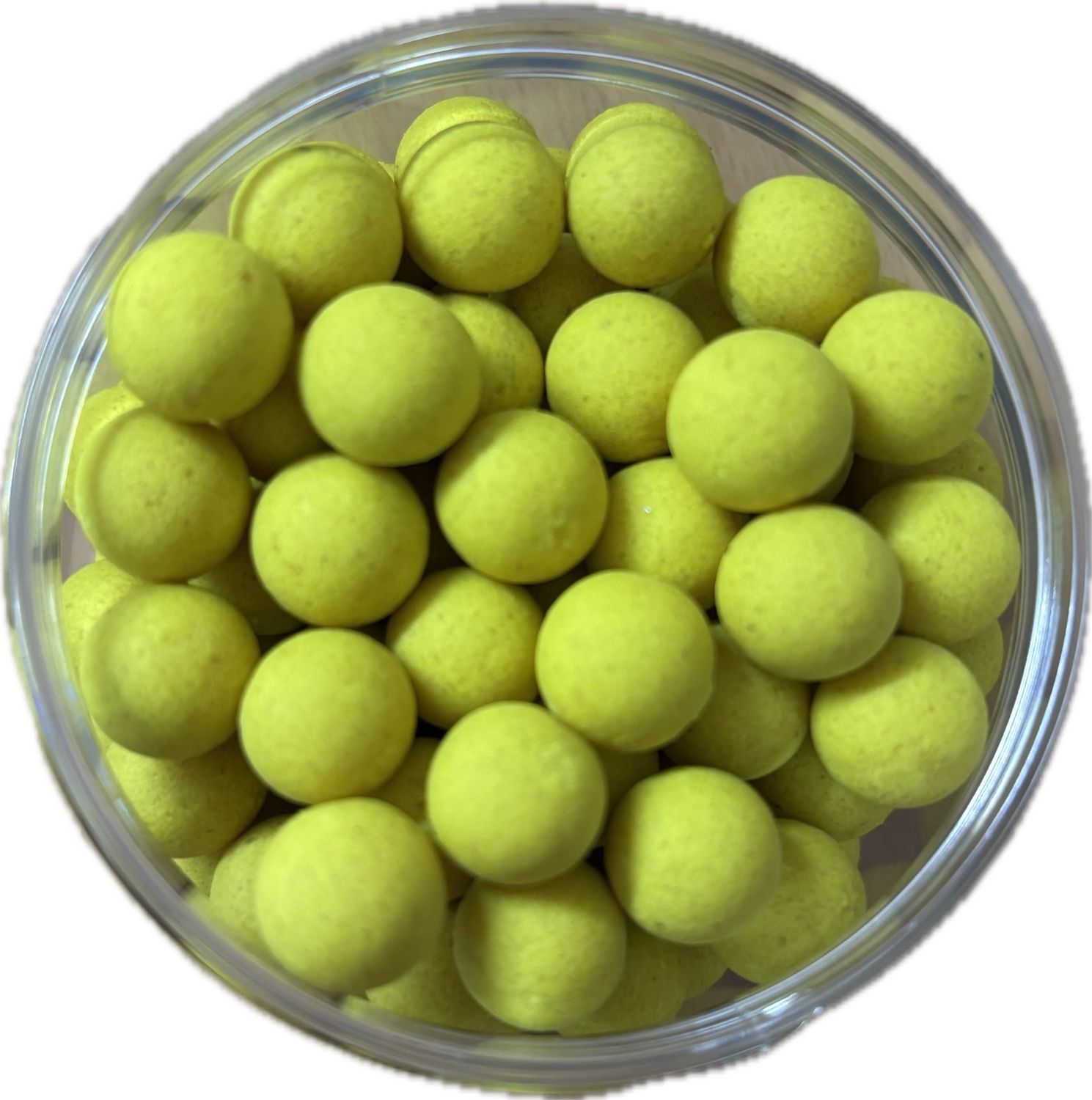 The Krunch 10mm Fluorescent Yellow Wafters