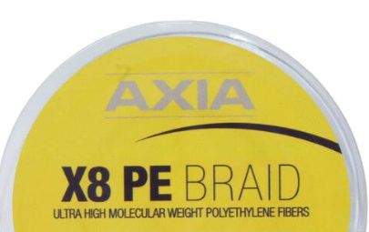 Axia X8 PE Braid 300m Moss Green, BREAKING STRAIN: 0.30mm PE 4.0 40lb