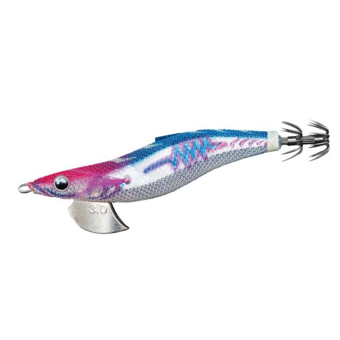 YAMASHITA EGI OH SEARCH 3.5 24G, Colour: 074 HHI (Neonbright Blue + Holo body)