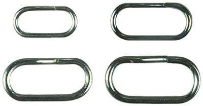 Mustad Oval Split Ring 10pcs
