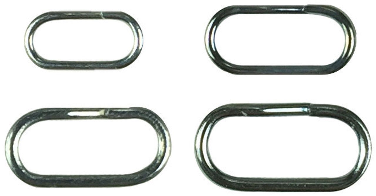 Mustad Oval Split Ring 10pcs, Size: 10mm