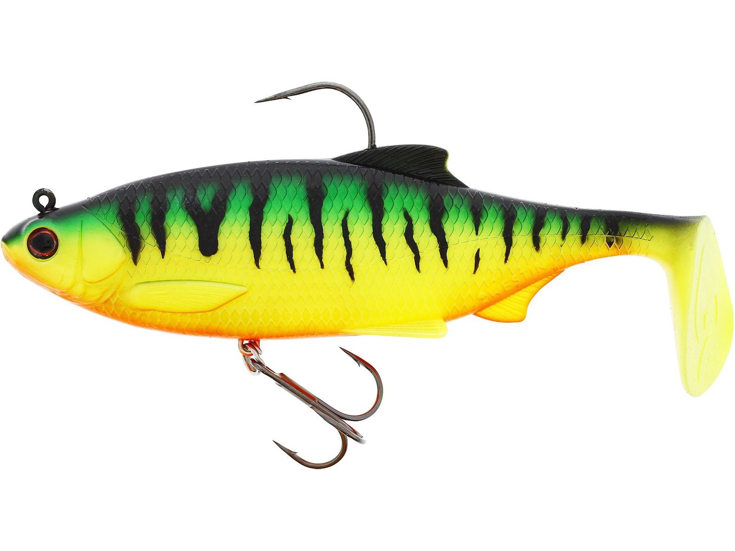 Ricky The Roach Shadtail Firetiger 14cm 57g