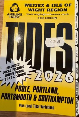 WESSEX &amp; ISLE OF WIGHT REGION TIDE BOOK 2026