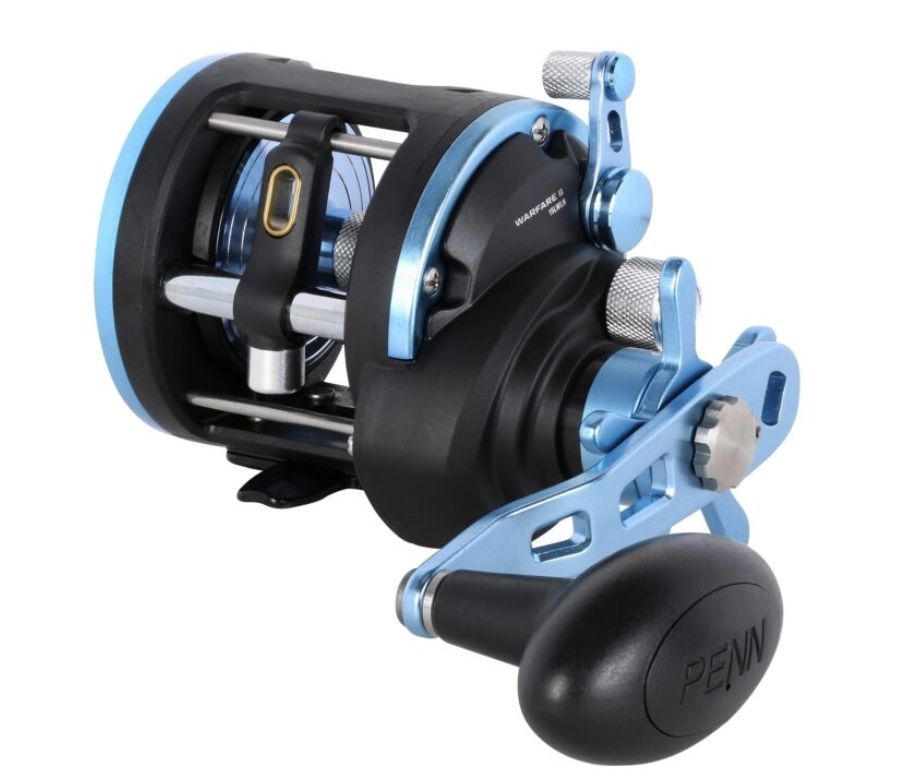 Penn Warfare II 20LW RH Reel + Penn Warfare Light Trolling Rod Combo