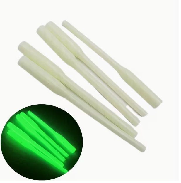 Glow-in-the-Dark Fishing Luminous Tubes – 7.5cm 10pcs