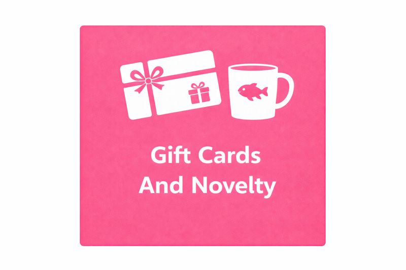 Gift Cards And Novelty