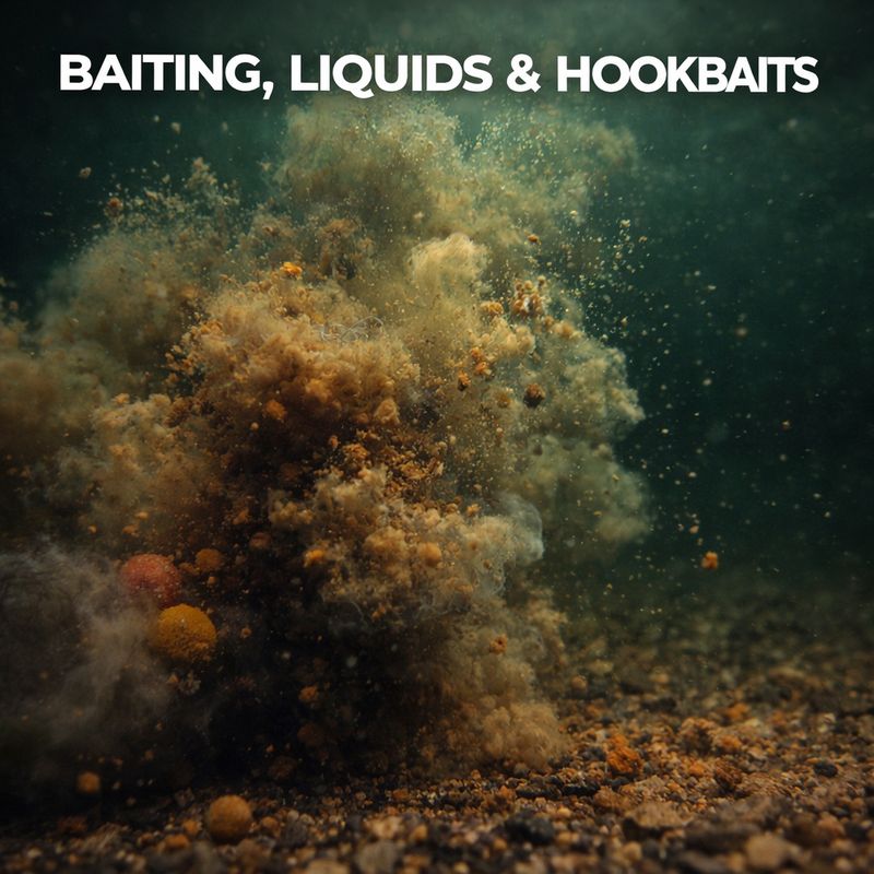 Baiting, Liquids and Hookbaits