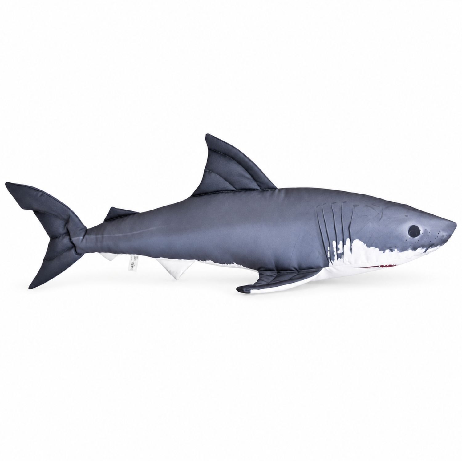 Gaby Mini Great White Shark Soft Toy 53cm Realistic Cushion &amp; Gift