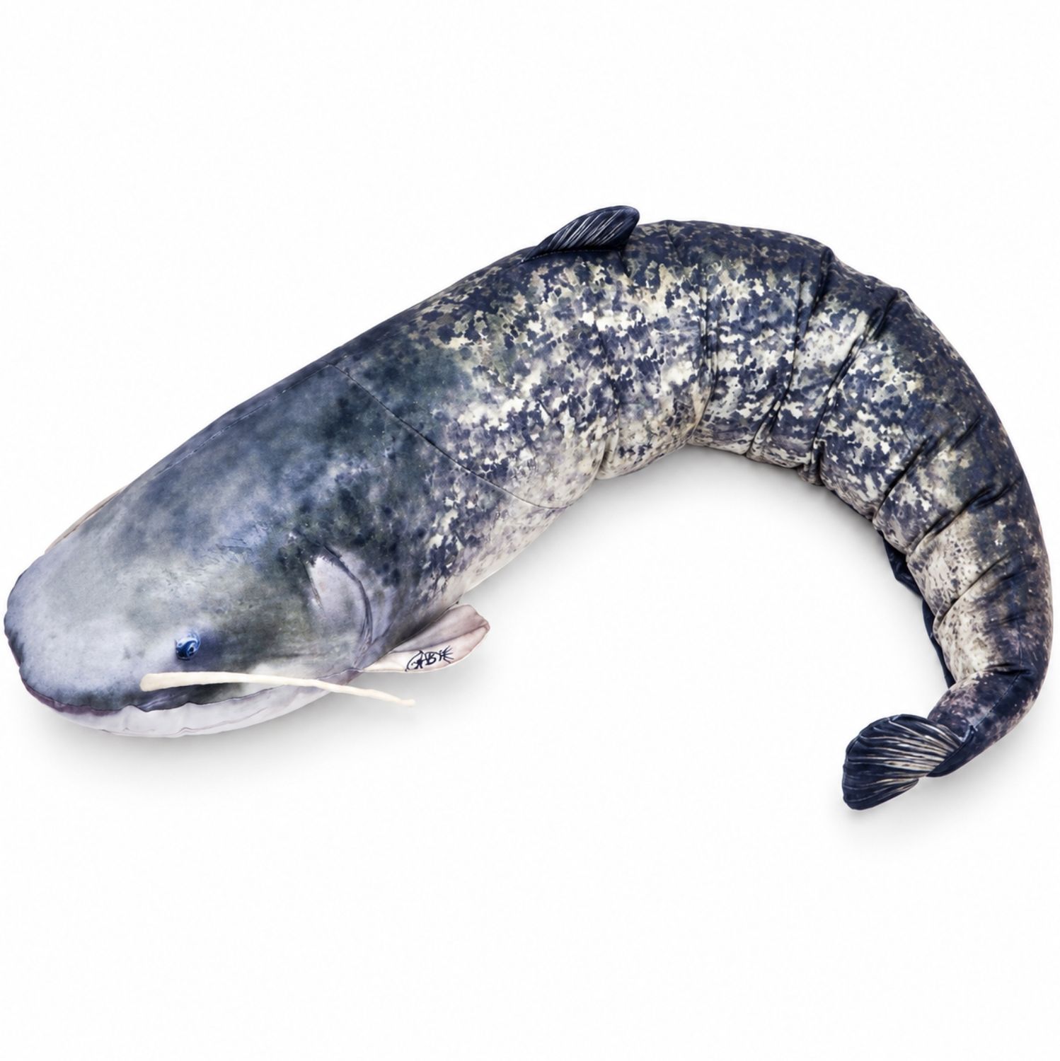 Gaby Giant Catfish Pillow 115cm Realistic Fish Cushion &amp; Angling Gift