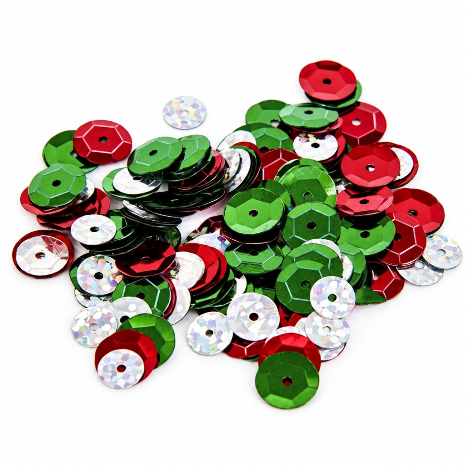 Gemini Genie Sequins Assorted Sea Fishing Bait Stops &amp; Attractors 100 Pack