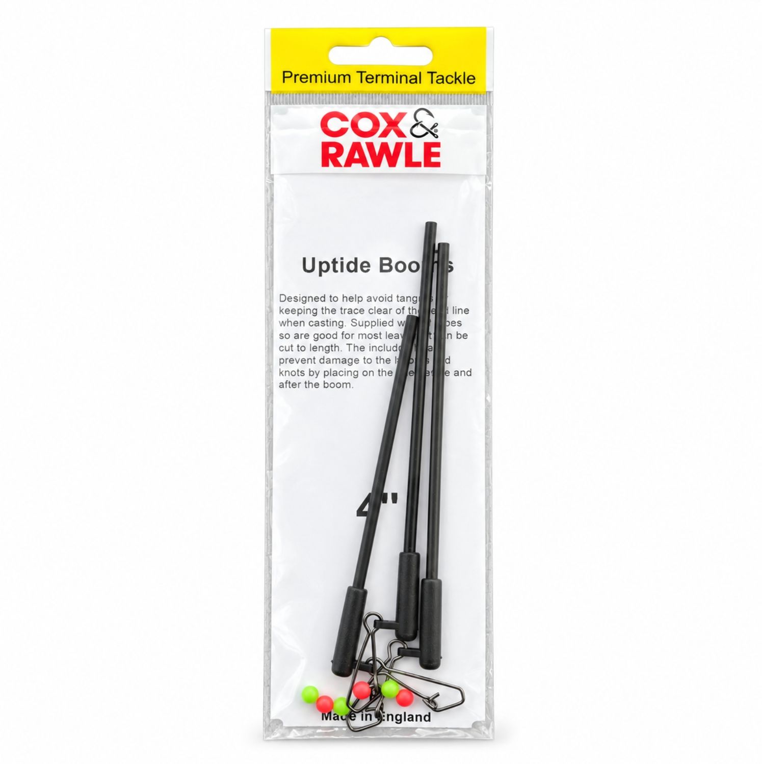 Cox &amp; Rawle Uptide Sea Fishing Booms 4 Inch 3 Pack