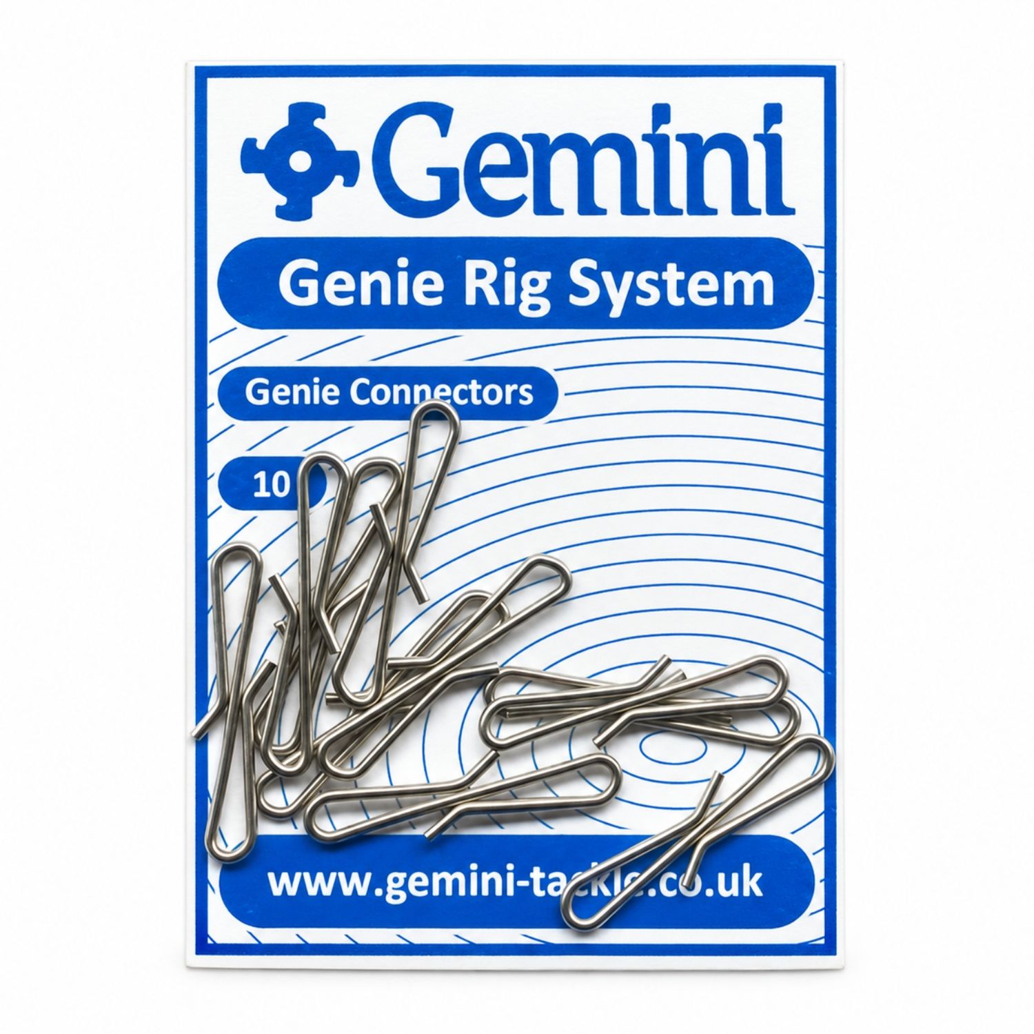 Gemini Genie Connectors Double Ended Sea Fishing Rig Link Clips 10 Pack