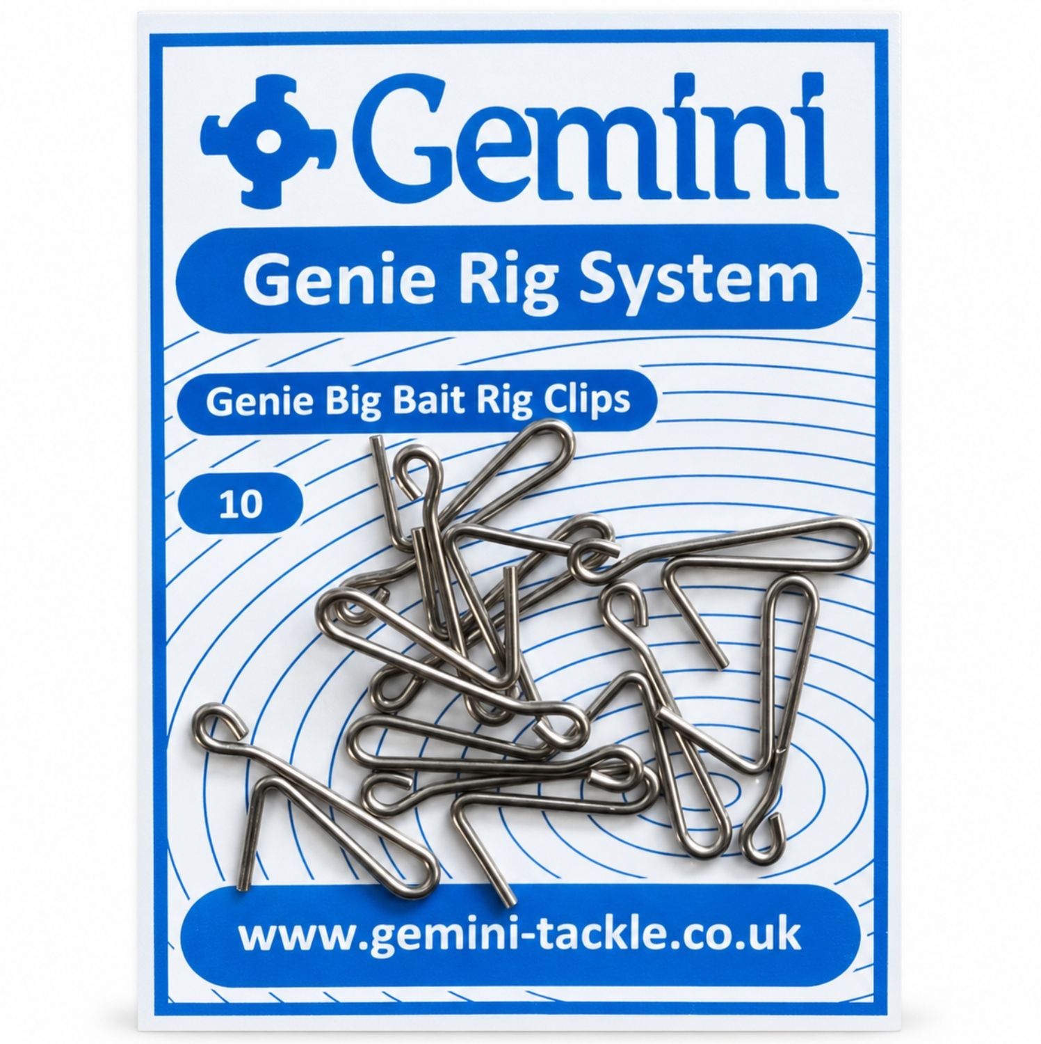 Gemini Genie Big Bait Rig Clips Sea Fishing Lead Links 10 Pack