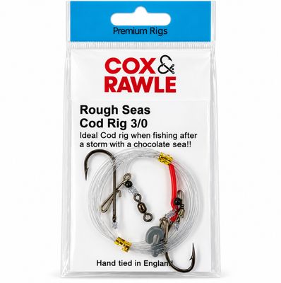 Cox &amp; Rawle Rough Sea Cod Fishing Rig Size 3/0