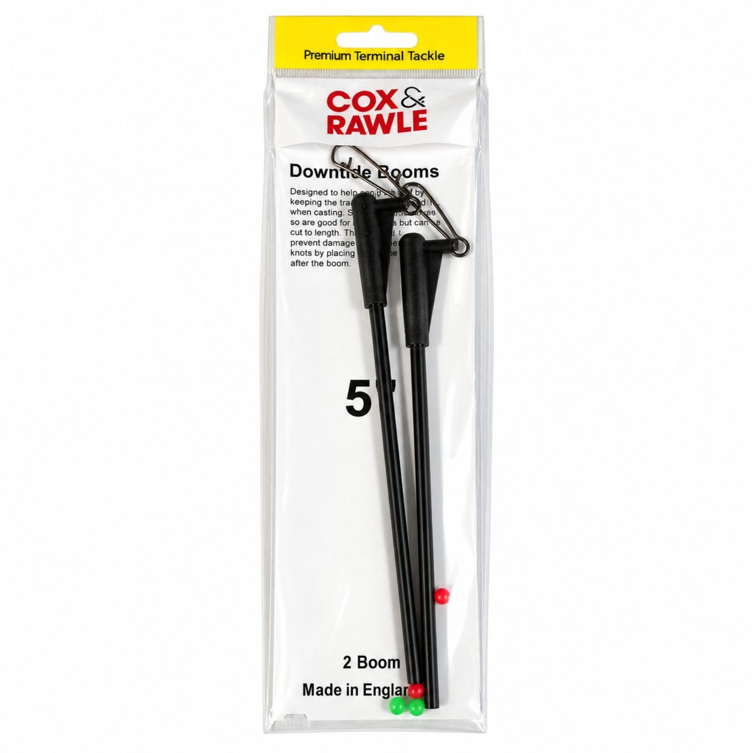Cox &amp; Rawle Downtide Sea Fishing Booms 5 Inch 2 Pack Cox &amp; Rawle