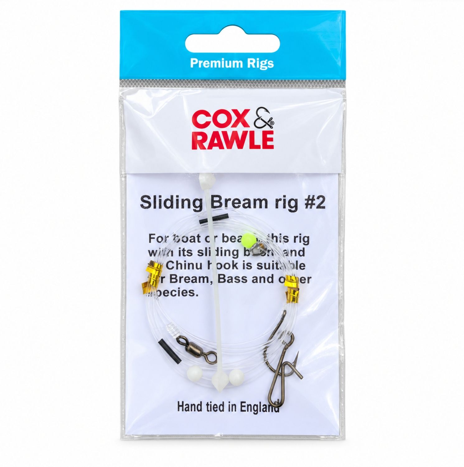 Cox &amp; Rawle Sliding Bream Sea Fishing Rig Size 2 weymouthangling.com