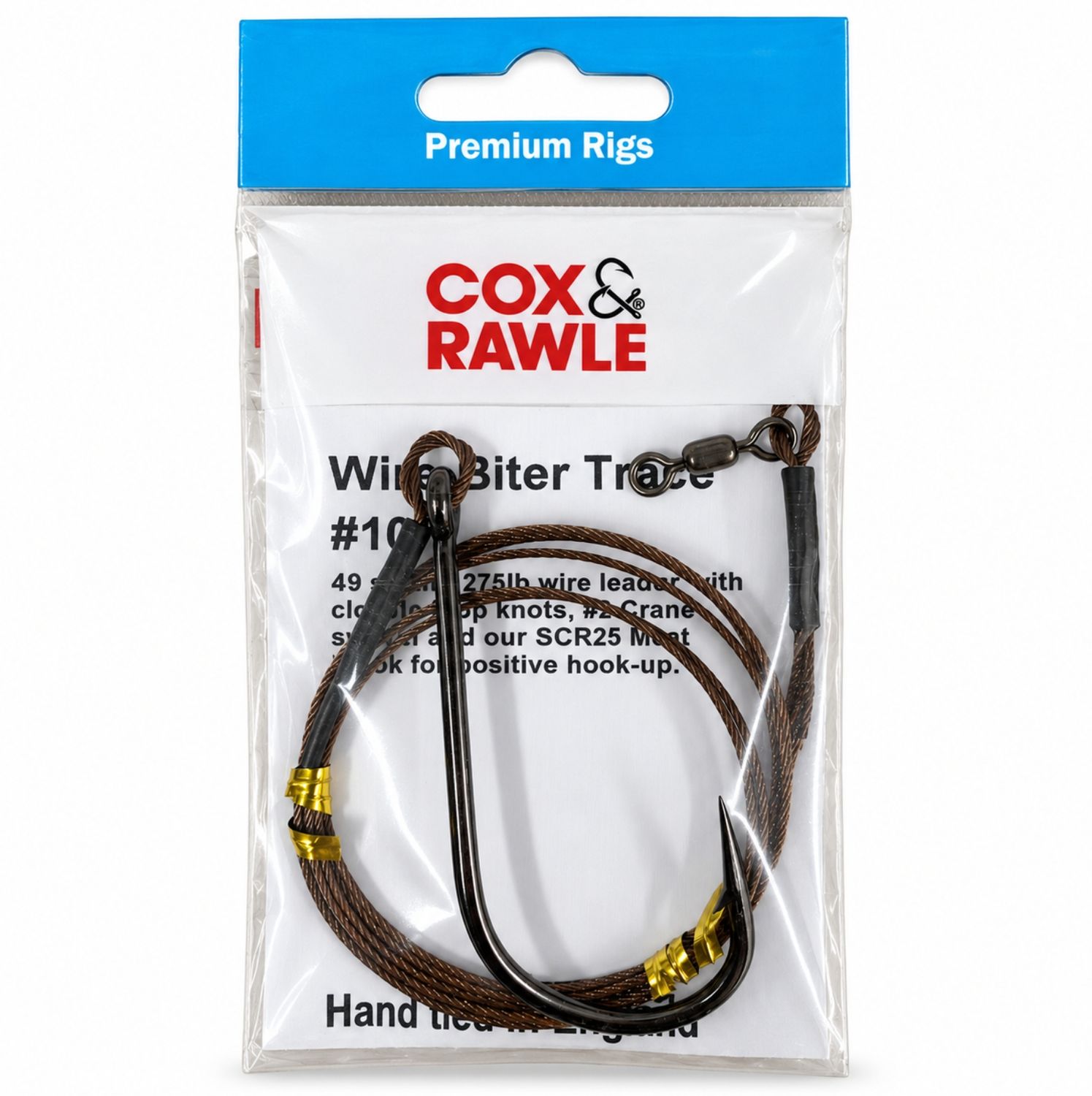 Cox &amp; Rawle Wire Biter Sea Fishing Trace Size 10/0
