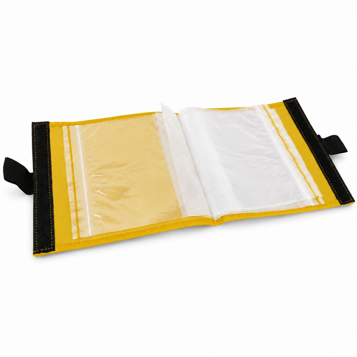 Fladen Small Yellow 10 Pocket Fishing Rig Wallet 20 × 16cm