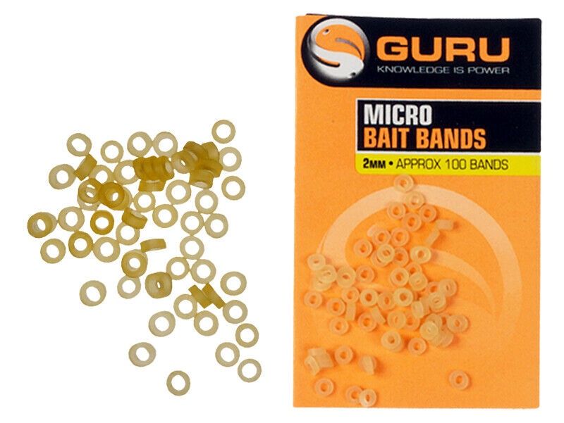 Guru Micro Bait Bands, Size: 2mm