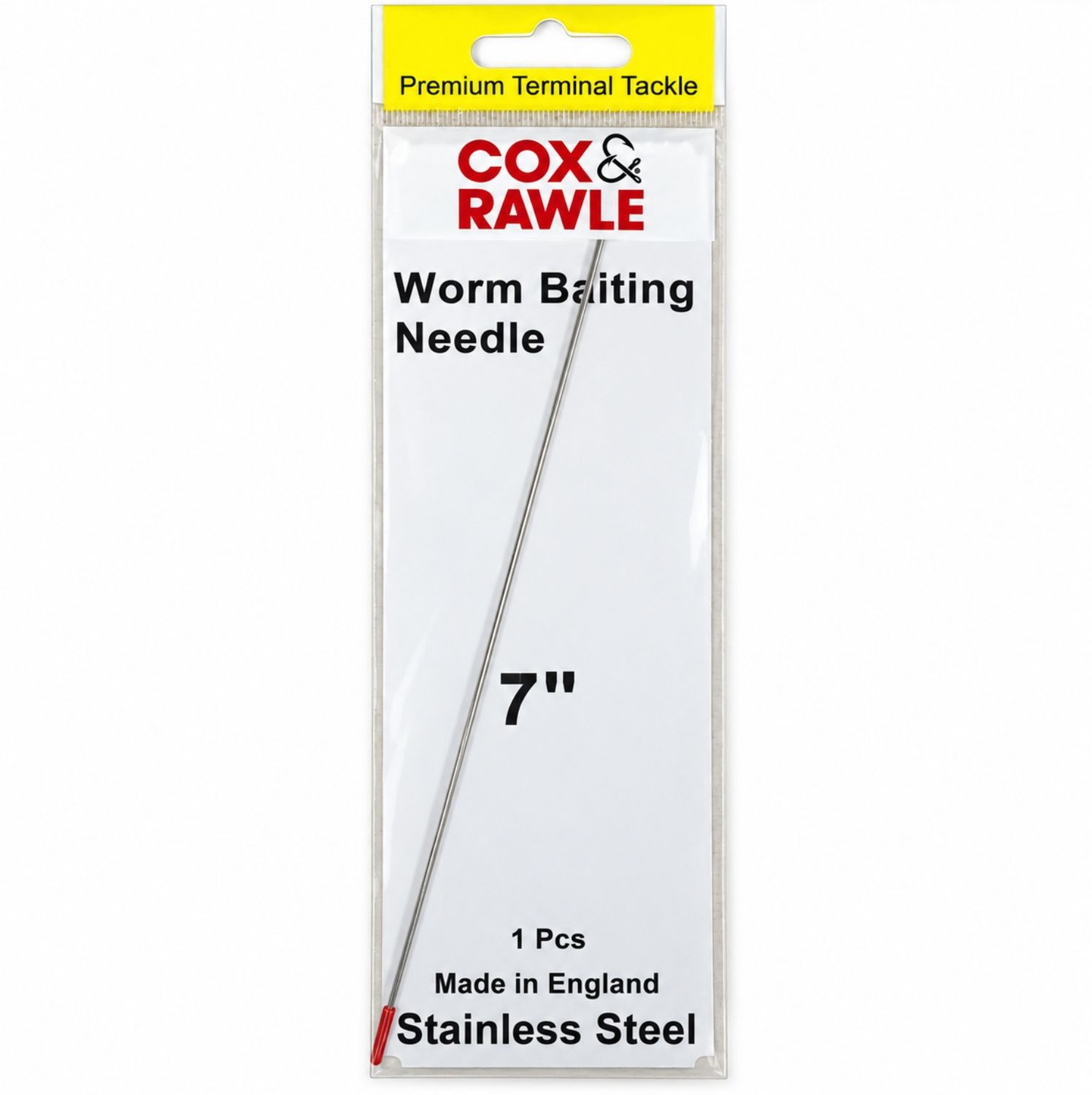 Cox &amp; Rawle Stainless Steel Worm Baiting Needle 7 Inch