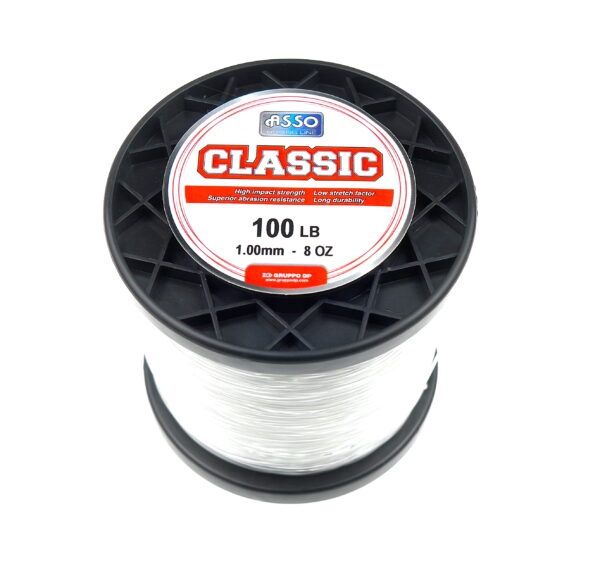 Asso Classic Line 8oz Spool, BREAKING STRAIN: 100lb