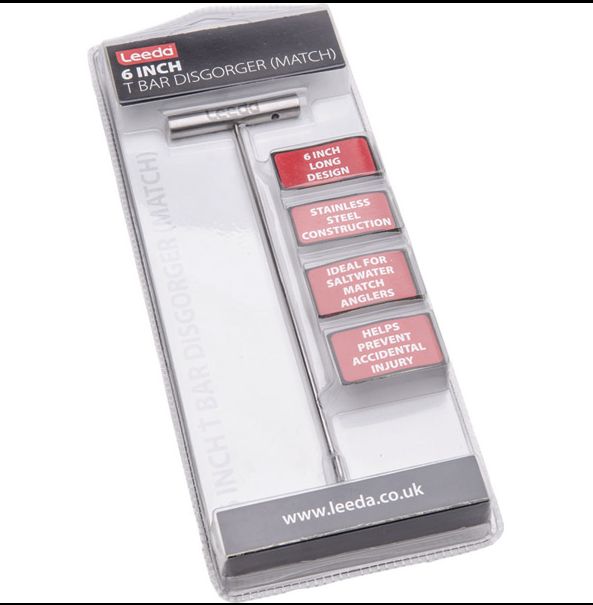 LEEDA T-Bar disgorger, Size: 6"