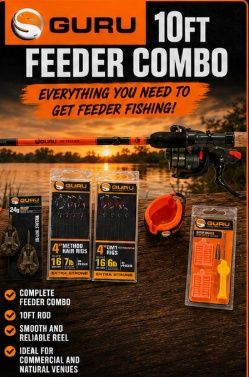 Guru 10ft Feeder Rod &amp; Reel Combo