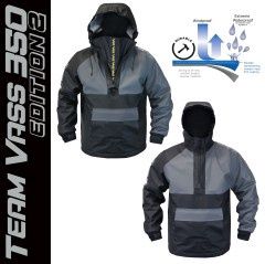 Vass Team 350 Winter Lined Waterproof Smock Edition 2 - Grey/Black, size.: Medium