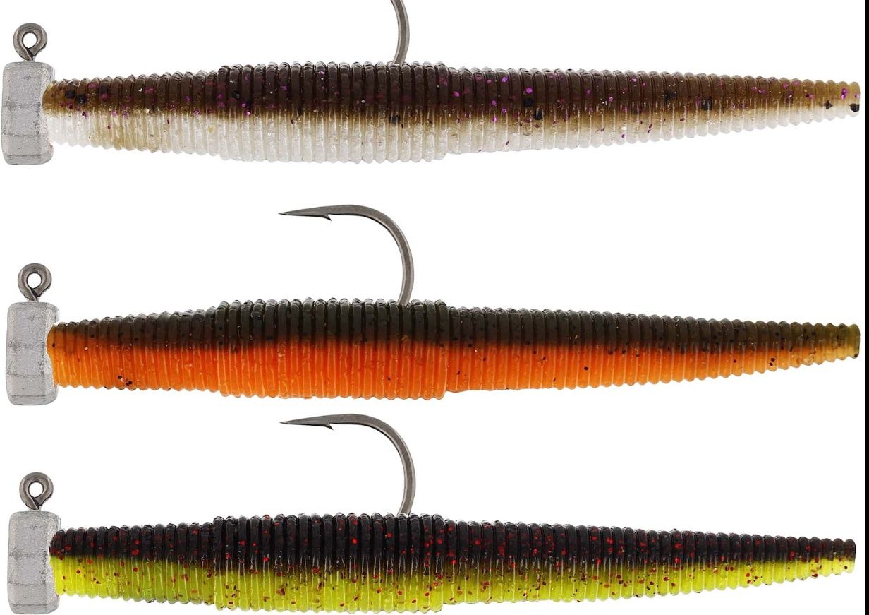 Westin Ned Worm R ’N R – 2.5g 2cm, Colour: Dark Water Mix