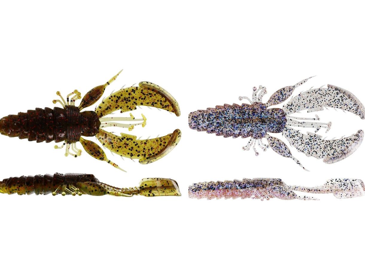 Chebu Rig CreCraw R ’N R – 6.5cm / 10g (2pcs), Colour: Dark Water Mix