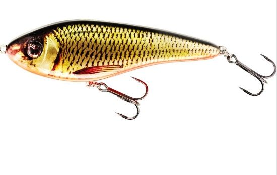 Westin Jerk – 14cm / 60g (Suspending), Colour: Real Rudd