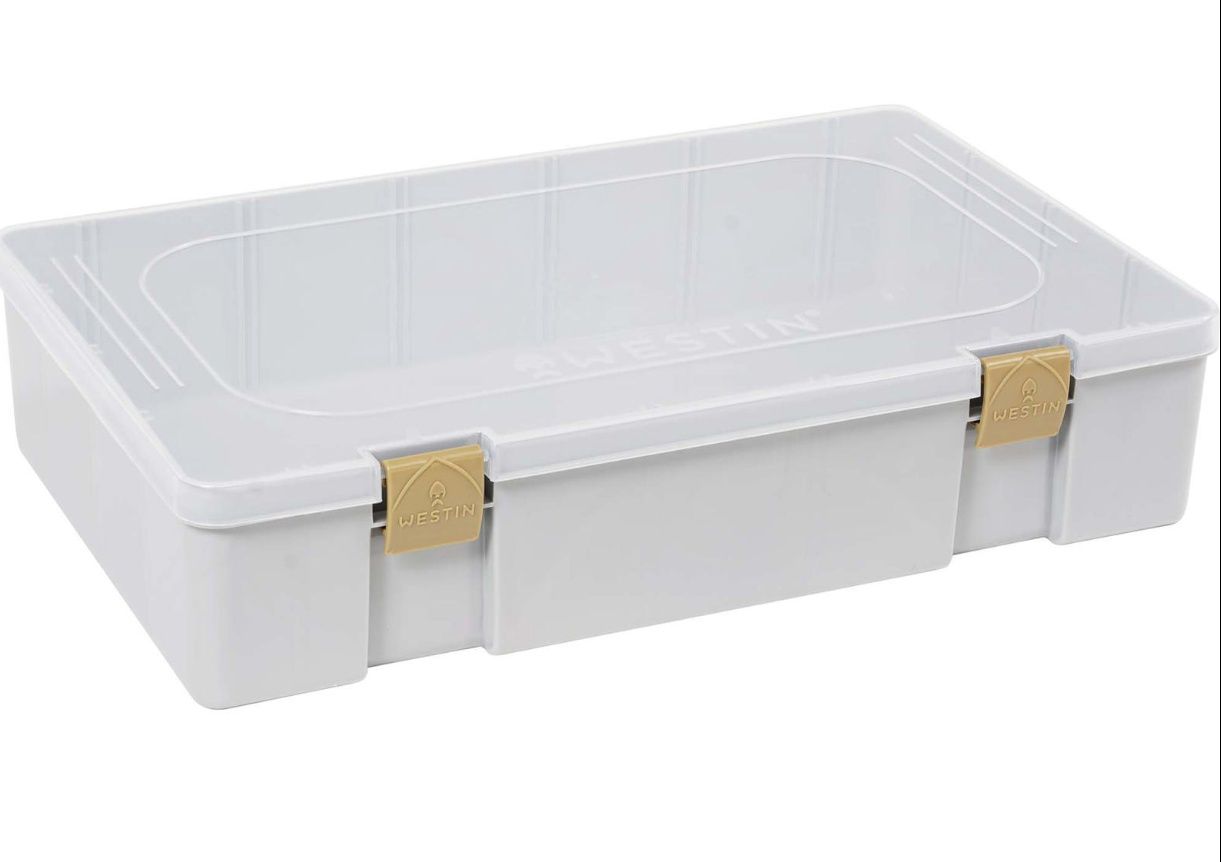 Westin W3 Game Tackle Box Grey/Clear