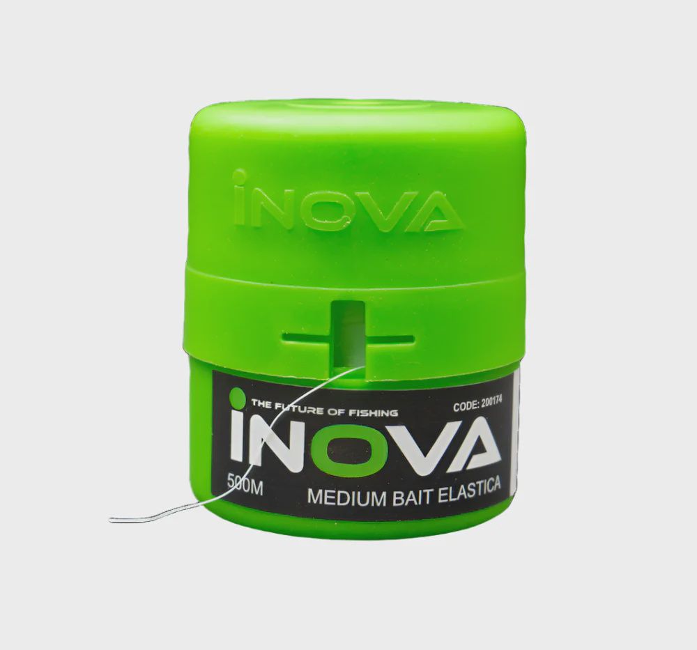Inova Elastica Mega Bobbin — 500 m Bait Elastic (Medium/Green)