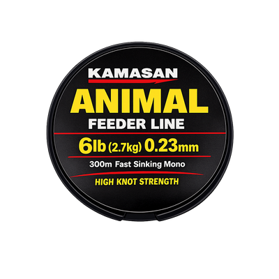Kamasan Animal Feeder Line – 300 m Fast-Sinking Feeder Mono