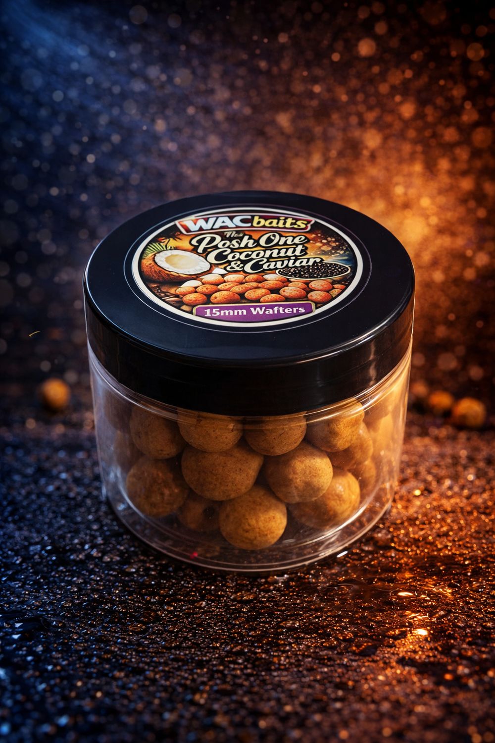 The Posh One Coconut &amp; Caviar – 15mm Matching Wafters