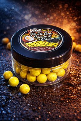 The Posh One Coconut &amp; Caviar – 12mm Fluoro Yellow Wafters