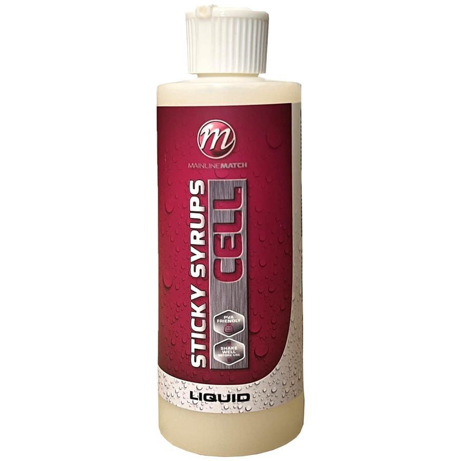 Mainline Match Carp &amp; Coarse Sticky Syrups 250ml, Flavour: Cell