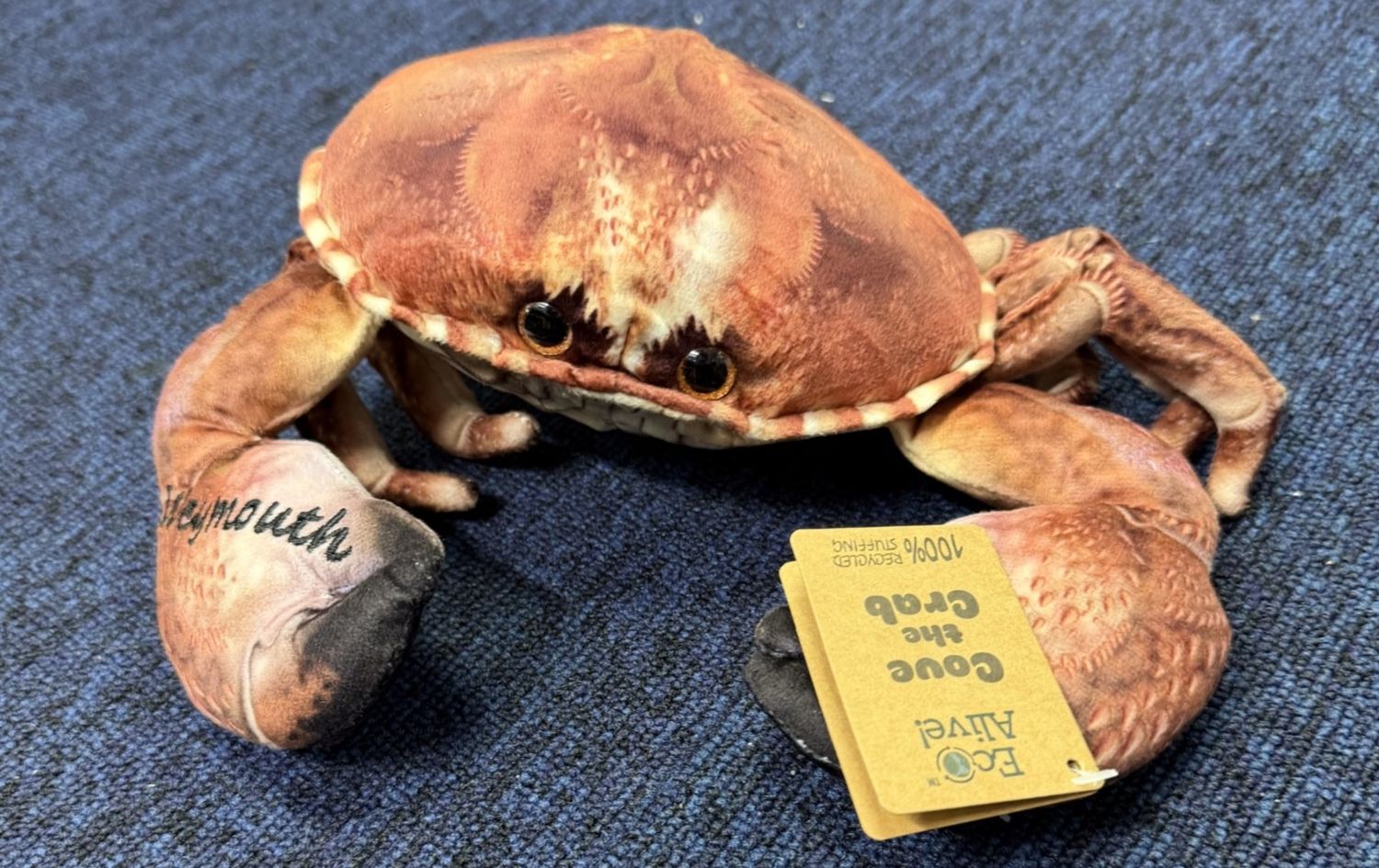 Weymouth Soft Crab Cuddly Toy Giant or Medium