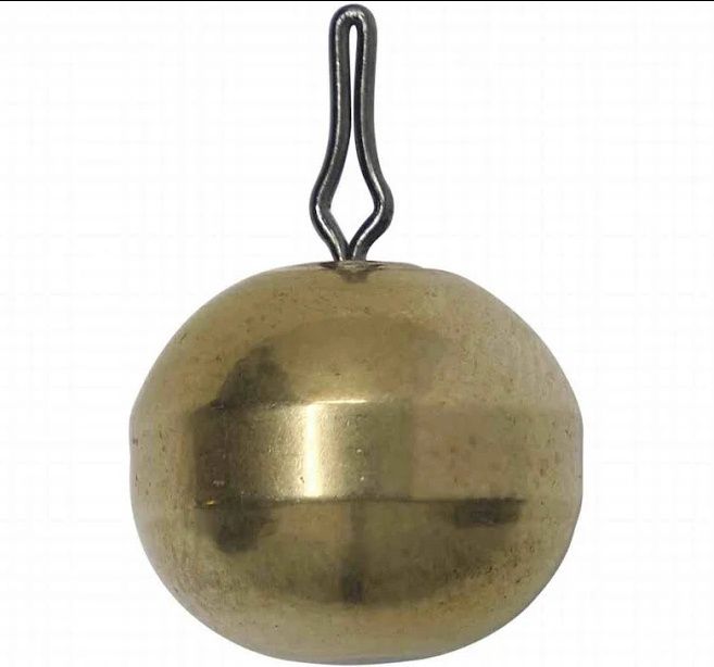 HTO Brass Round Drop Shot, Weight: 1.8g