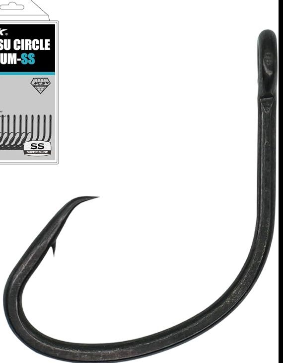 BKK Mutsu Circle Medium SS Hooks