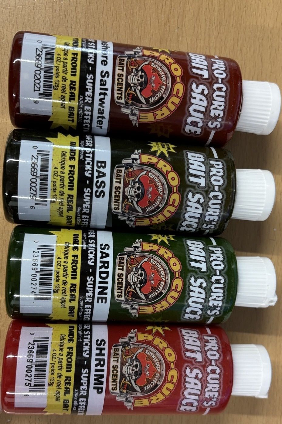 Pro Cure Bait Sauce 4oz Fishing Attractant