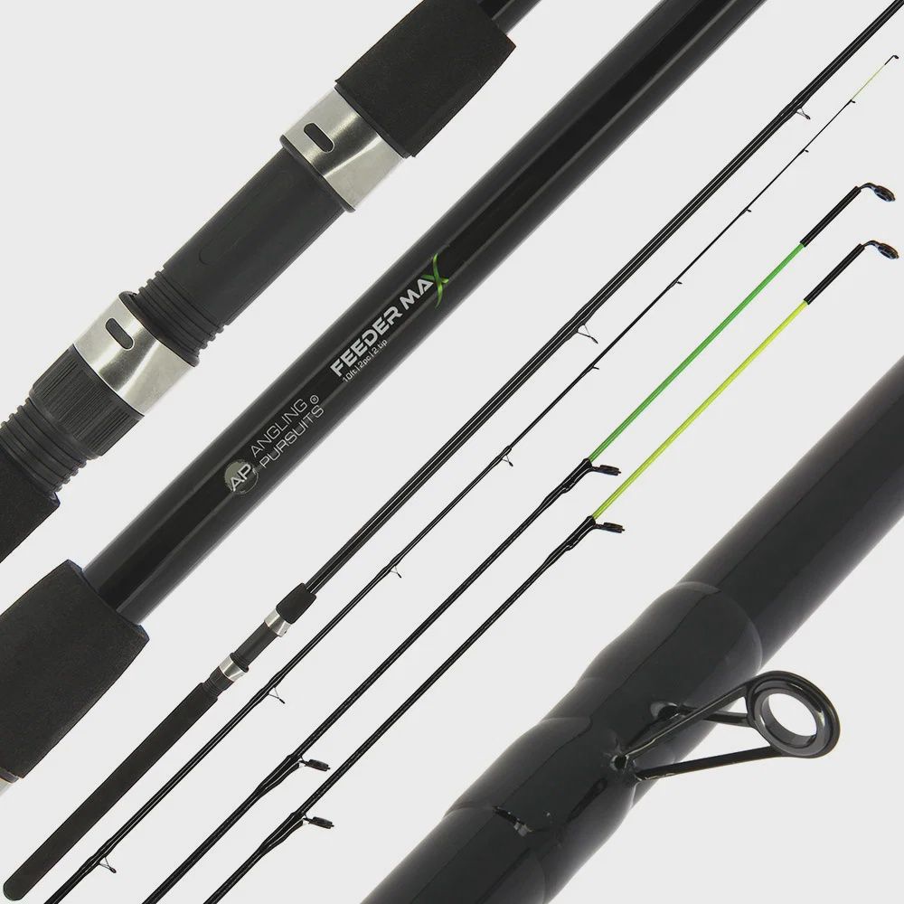 Angling Pursuits Feeder Max 10ft Feeder Rod (2 Piece + Spare Tips)