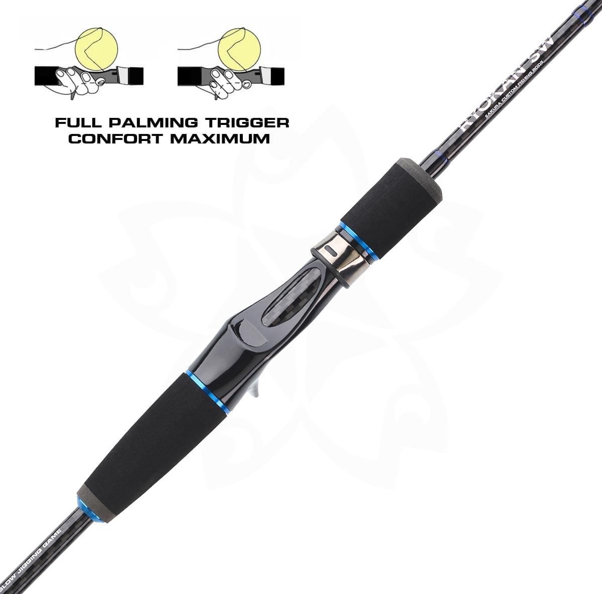 Sakura Ryokan SW Casting Rod – RSWC 651 SJ3 (6ft 5in Slow Jigging Rod)