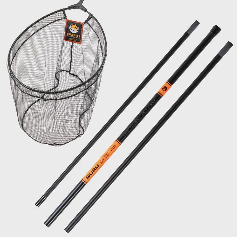 Guru 2.5m Net Handle &amp; 50cm Net Combo