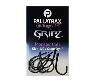 GRIPZ Monster Catz Wide Gape Hooks Size 1/0