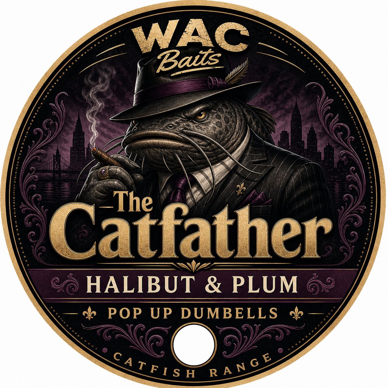Wac Baits The Catfather 22mm Barrel Pop Ups