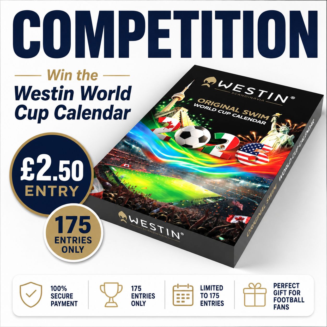 Westin World Cup Calendar Fishing Skill Competition Entry