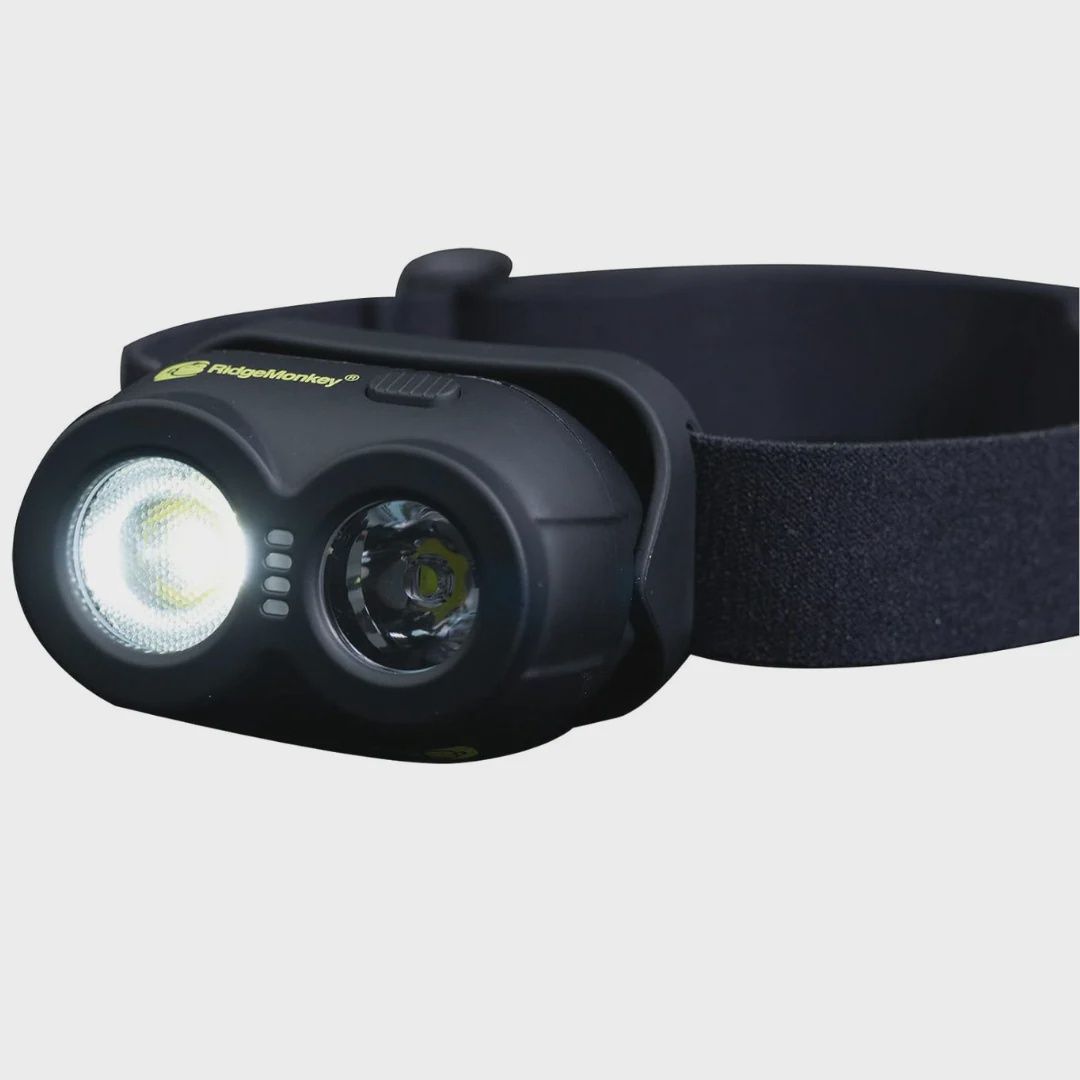 RidgeMonkey VRH150X Pro USB Rechargeable Headtorch