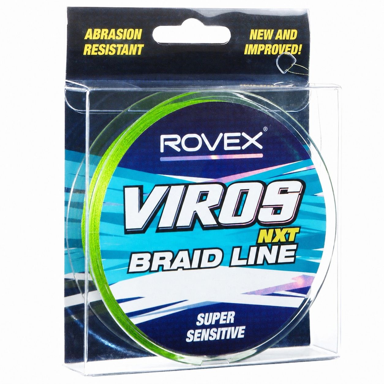 Rovex Viros NXT Braid Line, BREAKING STRAIN: 10lb 0.16mm